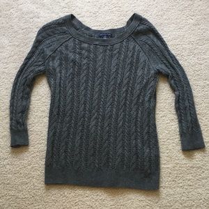 American Eagle gray sweater